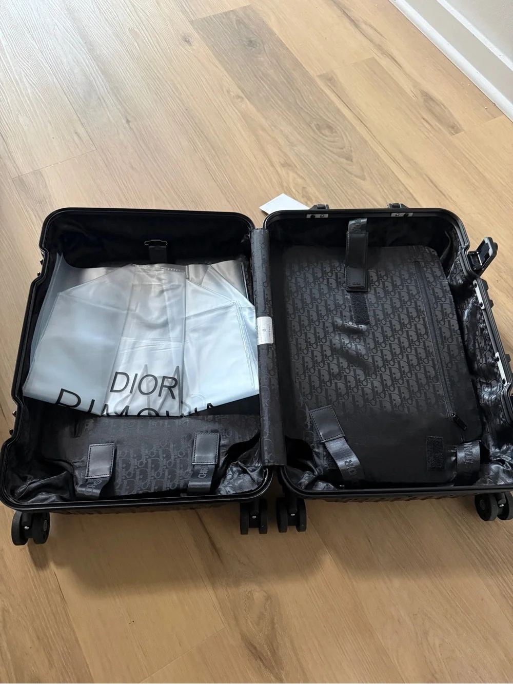 RIMOWA Black Hard-Shell Garment/Travel Bag on Wheels